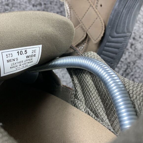 Orthofeet Clearwater Sandals Orthopedic Brown Leather Straps Sz 10.5 2E - Picture 8 of 8